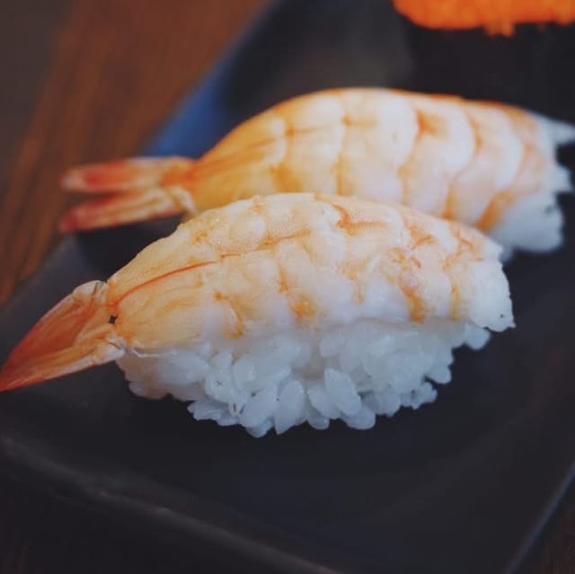 Ebi/Boiled Shrimp.
