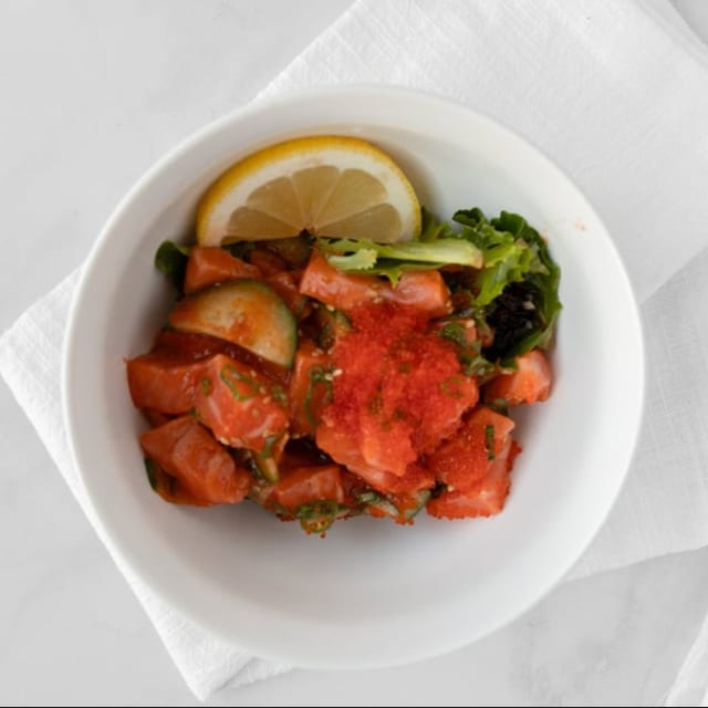 Salmon Poki.