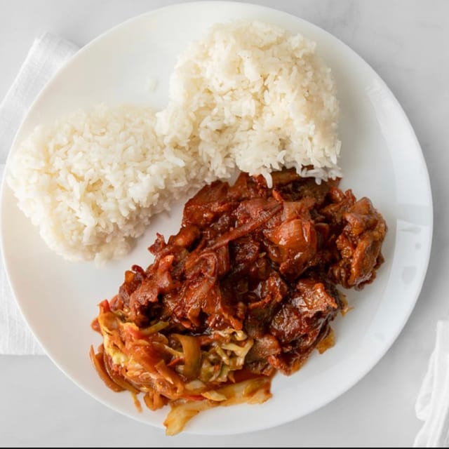 Spicy Pork Bulgogi.